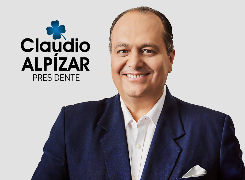 Claudio Alpízar Otoya, candidato a la Presidencia de Costa Rica